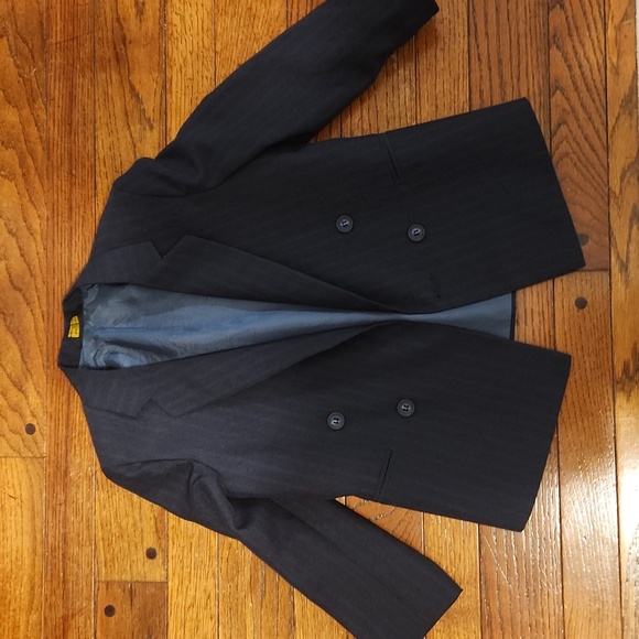Other - Boys Classic Black Double-Breasted Blazer
